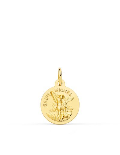 18K MEDALLA DE SAINT MICHEL...