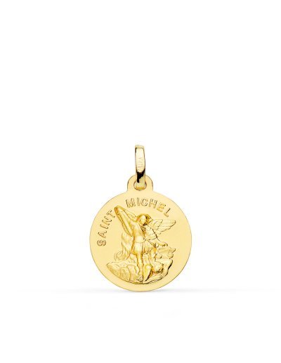 18K MEDALLA ORO AMARILLO...