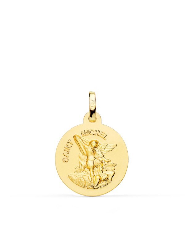 18K MEDALLA ORO AMARILLO SAINT MICHEL...