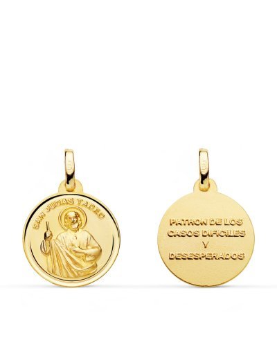 18K MEDALLA SAN JUDAS TADEO...