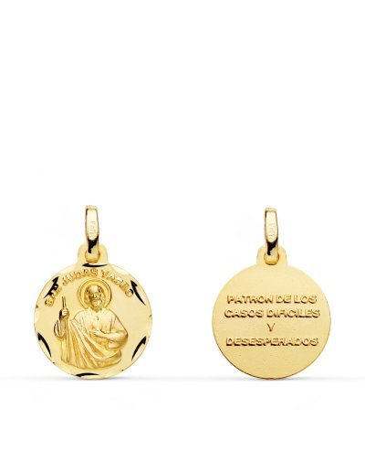 18K MEDALLA SAN JUDAS TADEO...