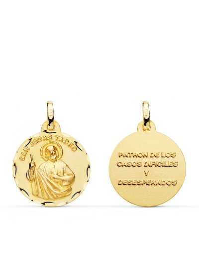 18K MEDALLA SAN JUDAS TADEO...