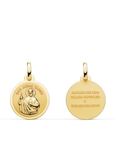 18K MEDALLA SAN JUDAS TADEO...