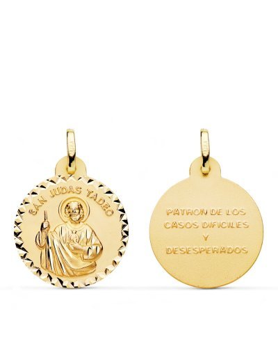18K MEDALLA SAN JUDAS TADEO...