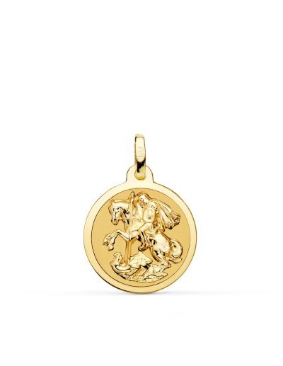 18K MEDALLA SAN JORGE...