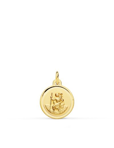 18K MEDALLA SAN CRISTOBAL...