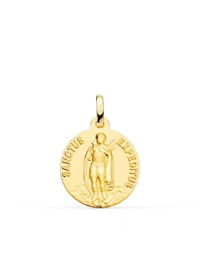 18K MEDALLA ORO AMARILLO...