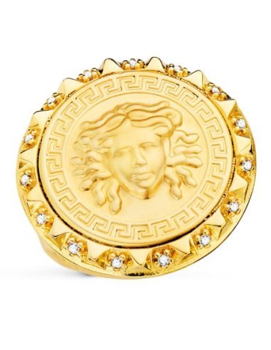 18K SELLO ORO AMARILLO MEDUSA VERSACE...
