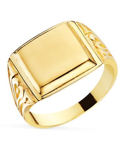 18K SELLO ORO AMARILLO CON...