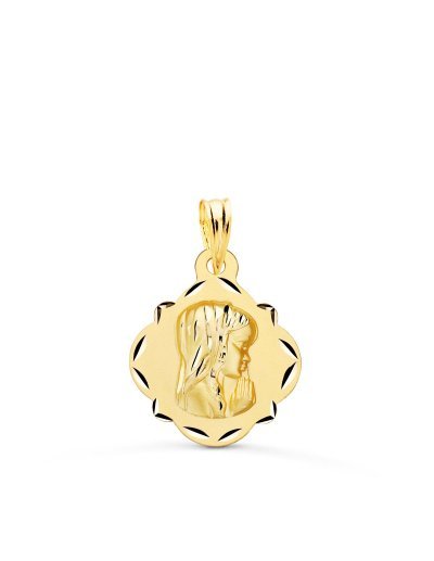 18K MEDALLA ORO AMARILLO...