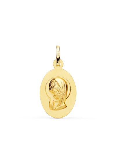 18K MEDALLA ORO AMARILLO...