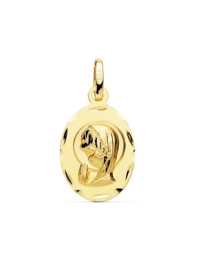 18K MEDALLA VIRGEN NIÑA...