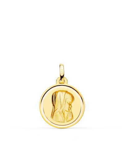 18K MEDALLA VIRGEN NIÑA...