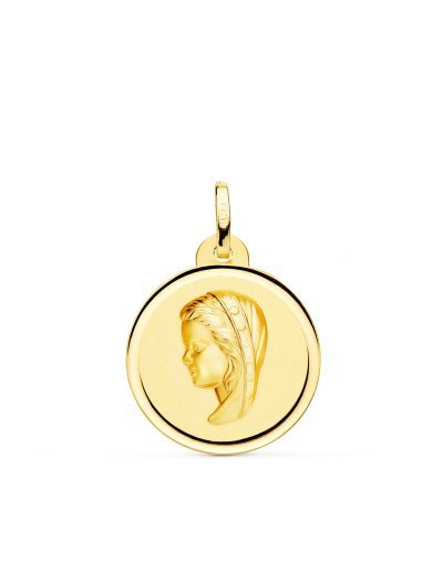 18K MEDALLA ORO AMARILLO...