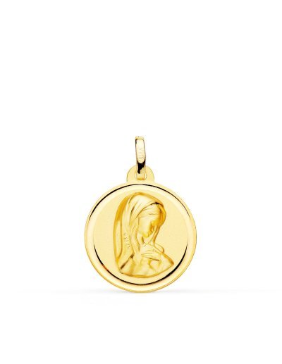 18K MEDALLA ORO AMARILLO...