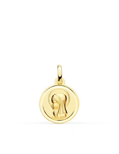 18K MEDALLA VIRGEN NIÑA...