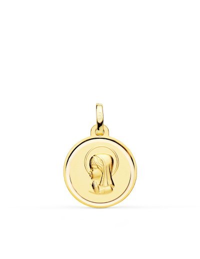 18K MEDALLA VIRGEN NIÑA...