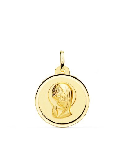 18K MEDALLA ORO AMARILLO...