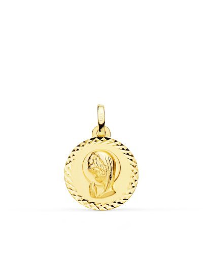 18K MEDALLA ORO AMARILLO...