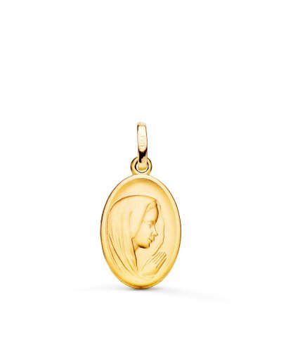 18K MEDALLA ORO AMARILLO...