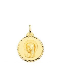 18K MEDALLA VIRGEN MARIA (...