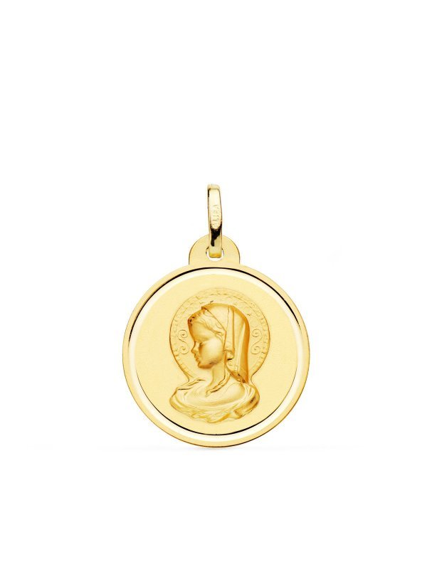 18K MEDALLA VIRGEN MARIA ( VIRGO...