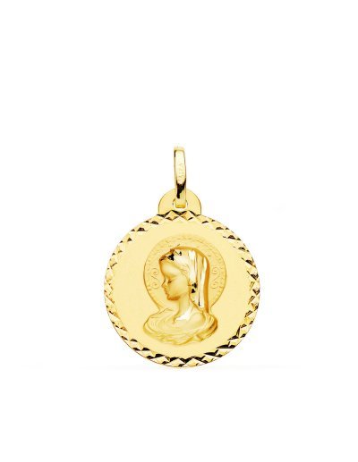 18K MEDALLA VIRGEN MARIA (...