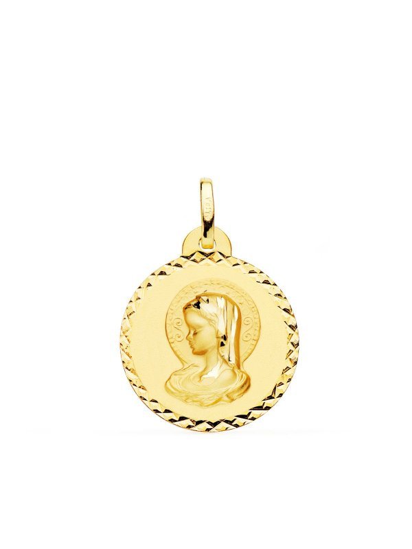 18K MEDALLA VIRGEN MARIA ( VIRGO...