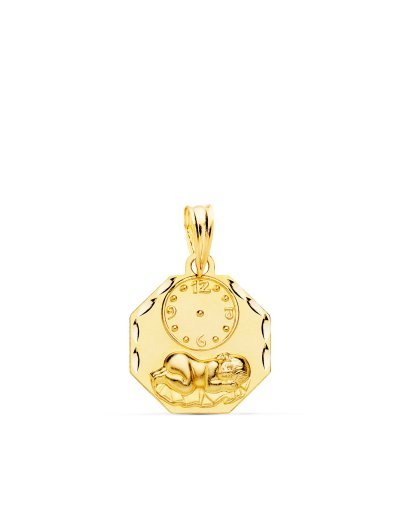 18K MEDALLA OCTOGONAL NIÑO...