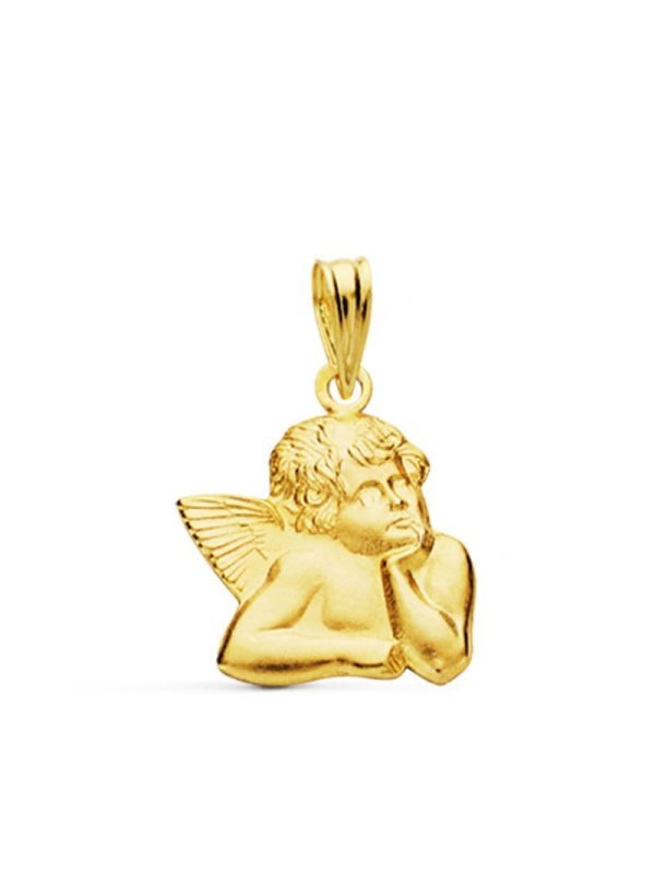 18K ANGEL BURLON SILUETA PEQUEÑO 14 MM