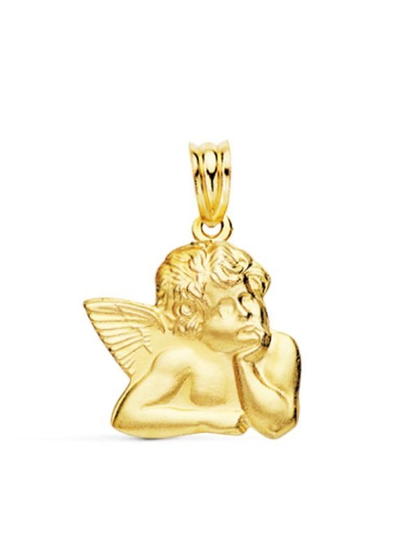 18K COLGANTE ANGELITO BURLON SILUETA...