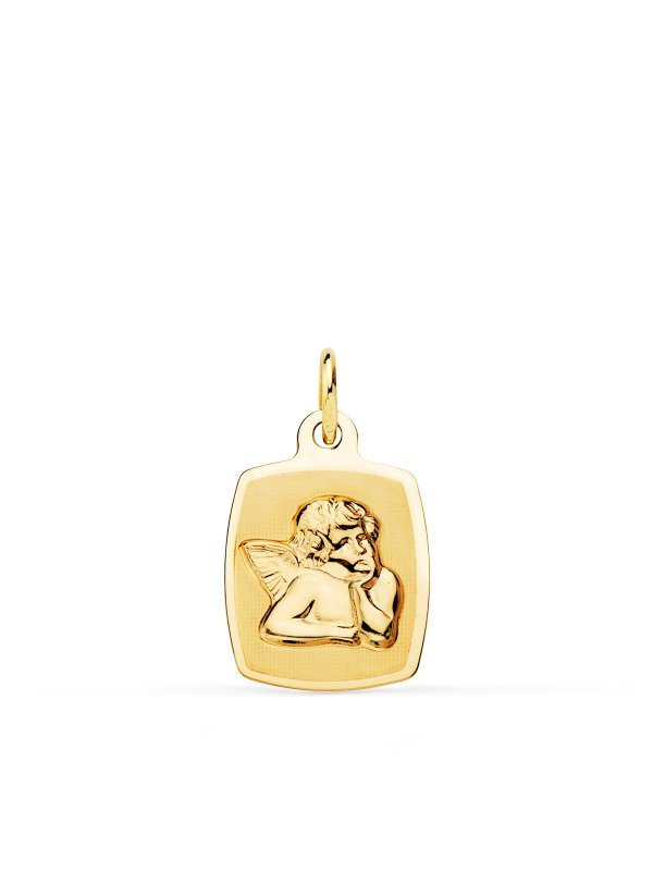 18K MEDALLA TONEL ANGELITO BURLON...