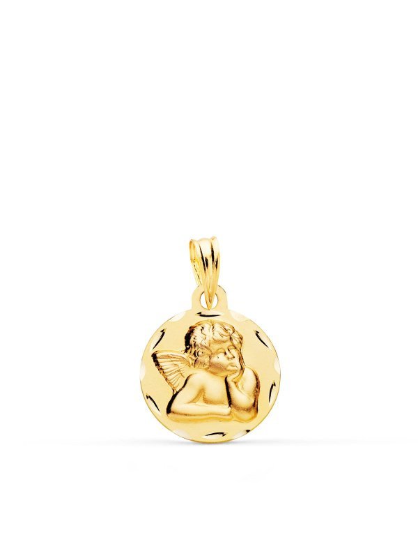 18K MEDALLA ORO AMARILLO ANGELITO...