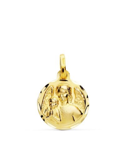 18K MEDALLA ANGEL DE LA...