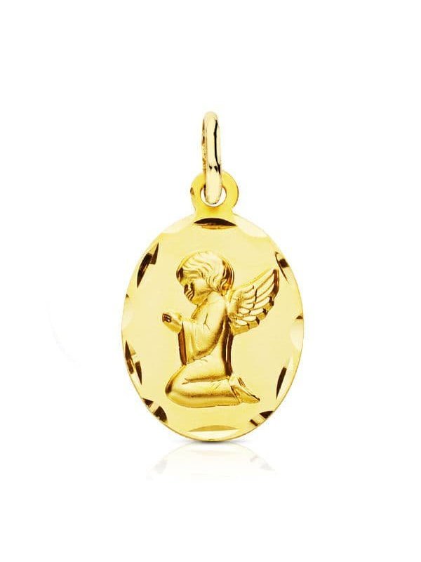 18K MEDALLA ANGEL 19X12 MM