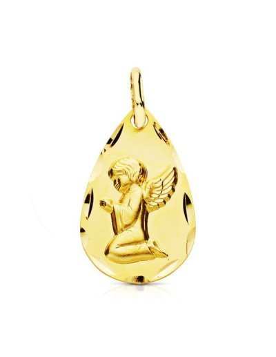 18K MEDALLA ANGEL 19X11 MM