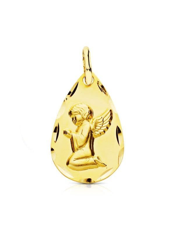 18K MEDALLA ANGEL 19X11 MM