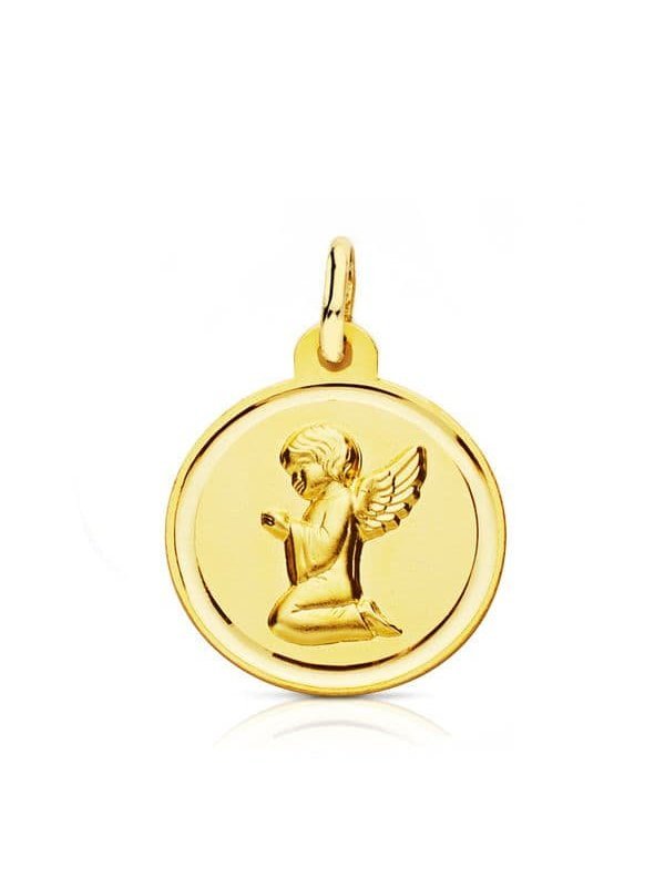 18K MEDALLA ORO AMARILLO ANGELITO...