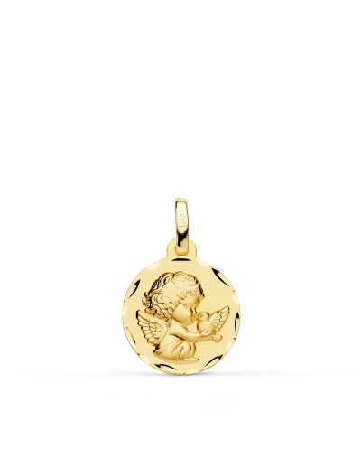 18K MEDALLA ANGELITO BURLON...