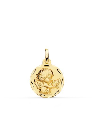 18K MEDALLA ANGELITO BURLON...