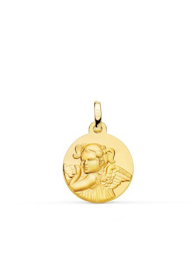 18K MEDALLA ORO AMARILLO...
