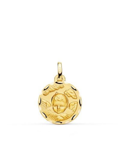 18K MEDALLA ORO AMARILLO...
