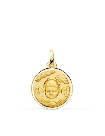 18K MEDALLA ORO AMARILLO...