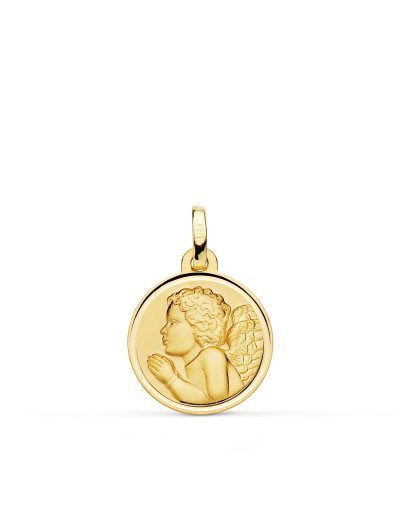 18K MEDALLA ORO AMARILLO...