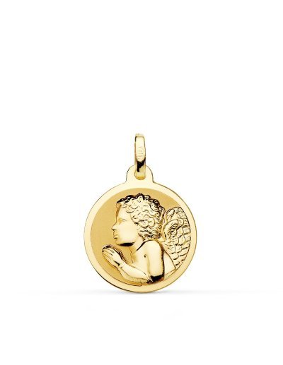 18K MEDALLA ORO AMARILLO...