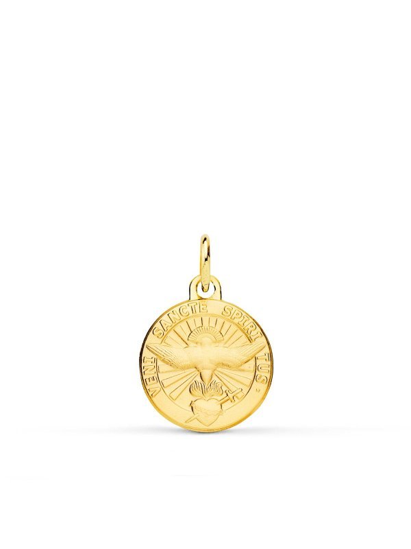 18K MEDALLA ORO AMARILLO ESPIRITU...