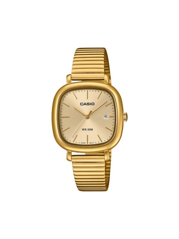 RELOJ CASIO DORADO ANALÓGICO...