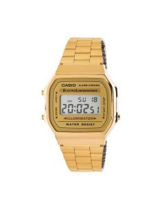 RELOJ CASIO DIGITAL DORADO...