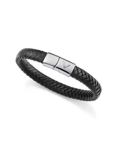 PULSERA VICEROY DE HOMBRE PIEL NEGRA...