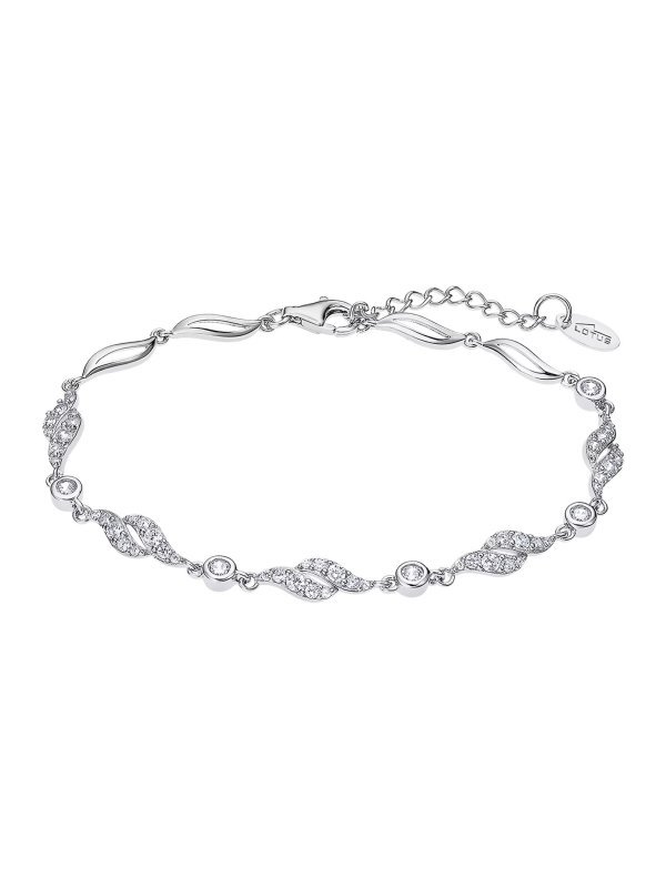 PULSERA LOTUS SILVER LP3425-2/1 MUJER